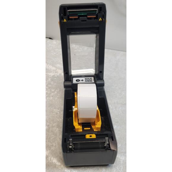 Zebra ZD41022-D0E00EZ 203dpi DT USB BT w Box of Thermal Paper Rolls - Picture 6 of 12